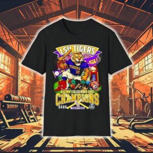 Lsu Tigers Mascot Ncaa Men S College World Series Champions Tshirt