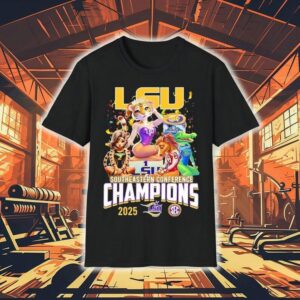 Lsu Tigers Southeastern Conference Champions Tshirt