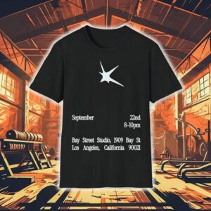 Madeon September Nd Bay Street Studio Bay St Los Angeles California Tshirt