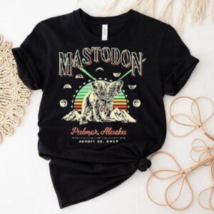 Mastodon Palmer Alaska Bear Tshirt