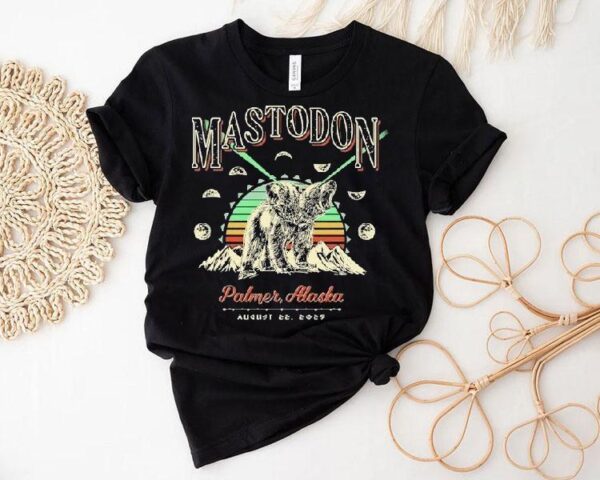 Mastodon Palmer Alaska Bear 2025 Shirt
