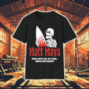 Matt Mays Take Away All My Fear Nice And Easy Skeleton Tshirt