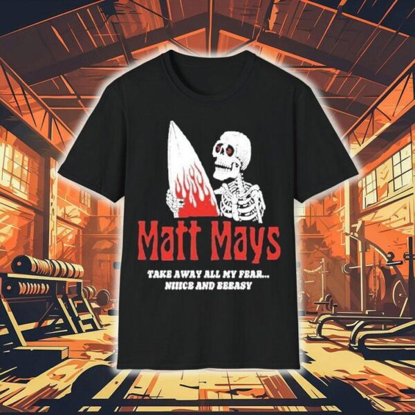 Matt Mays Take Away All My Fear Nice And Easy Skeleton Shirt