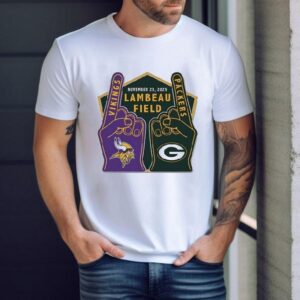 Minnesota Vikings Vs Green Bay Packers Lambeau Field Tshirt