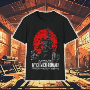 My Chemical Romance Long Live The Black Parade Toronto On Skeleton Tshirt