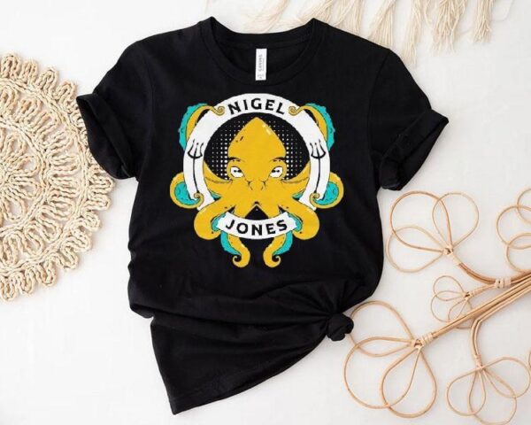Nigel Jones Octopus Logo Shirt