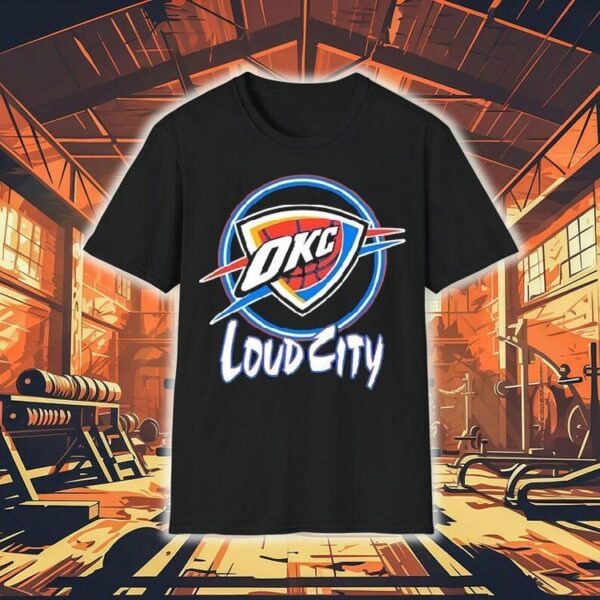 Oklahoma City Thunder Loud City Logo Shirt