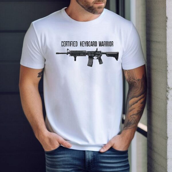 Operator Drewski Operator Drewski Certified Keyboard Warrior Shirt