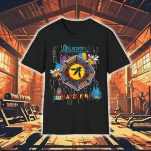 Owasp Global Appsec Eu Barcelona Fc Cartoon Tshirt