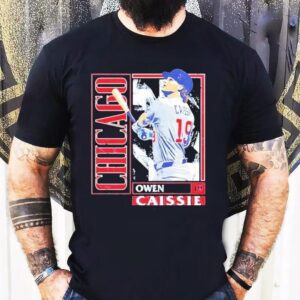 Owen Caissie Chicago Cubs Card Tshirt