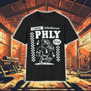 Philadelphia Eagles I Choose Violence Philly Protect Yer Neck Tshirt