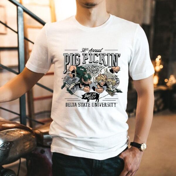 Pig Pickin’ 38th Annual Delta State University Sept 1th 2025 Shirt