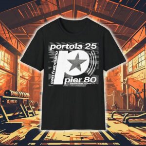 Portola Pier San Francisco Star September And Tshirt