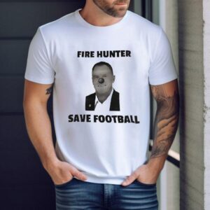 Sam Pittman Clown Fire Hunter Save Football Coach Arkansas Razorbacks Tshirt
