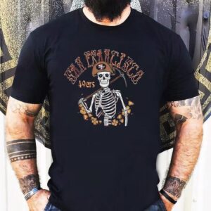 San Francisco Ers Nfl X Grateful Dead Skeleton Tshirt