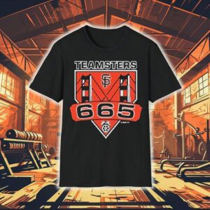 San Francisco Giants Teamsters Local Bridge Tshirt