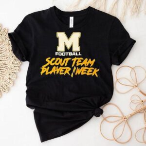 Scout Team Player Of The Week Michigan Wolverines Football Tshirt