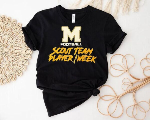 Scout Team Player Of The Week Michigan Wolverines Football Shirt