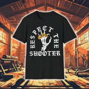 Skeleton Rings Respect The Shooter Tshirt