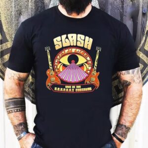 Slash Live At The Serpent Festival Guitar Eye Tshirt