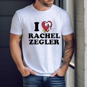 Snoopy And Woodstock The Peanuts I Love Rachel Zegler Tshirt