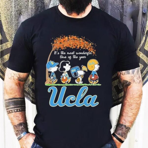Snoopy The Peanuts Ucla Bruins It’s The Most Wonderful Time Of The Year Shirt