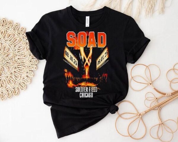 Soad System Of A Down Soldier Field Chicago Shirt