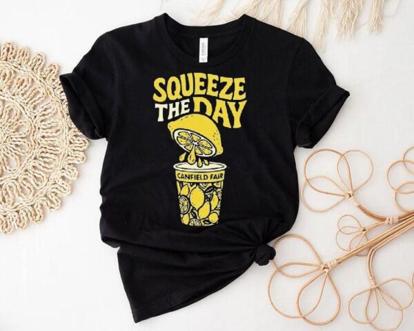 Squeeze The Day Canfield Fair Lemon Shirt