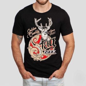 Stag Beer Golden Quality Since Deer Tshirt