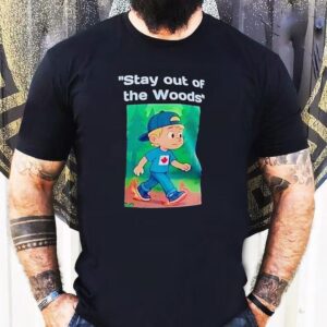Stay Out Of The Woods Canada Maple Leaf Tshirt