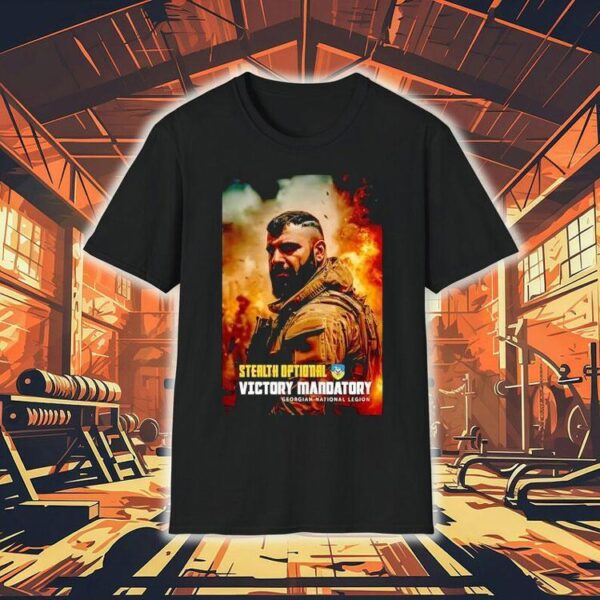 Stealth Optional Victory Mandatory Georgian National Legion Shirt