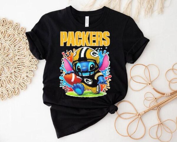 Stitch Fan Green Bay Packers Nfl Shirt