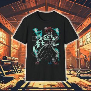 Tanjiro Kamado From Demon Slayer Kimetsu No Yaiba Tshirt