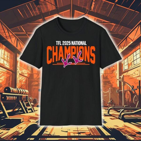 Tfl 2025 National Champions Virginia Tech Hokies Shirt