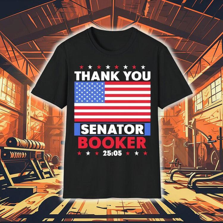 Thank You Senator Cory Booker 2025 Shirt Thank You Senator Cory Booker 2025 Shirt