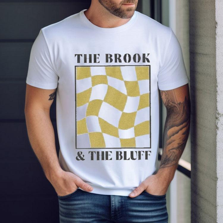 The Brook The Bluff Wavy Yellow Checkered Shirt The Brook The Bluff Wavy Yellow Checkered Shirt