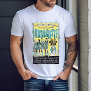 The Surfrajettes The Road Dogs Tour Dates Tshirt