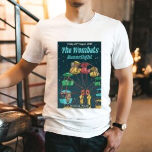 The Wombats August Dreamland Margate Tshirt