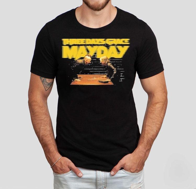 Three Days Grace Mayday Tour 2025 Shirt Three Days Grace Mayday Tour 2025 Shirt