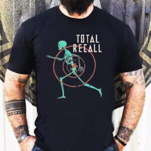 Total Recall Skeleton Skull Tshirt