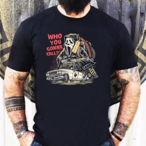 Who You Gonna Call Ghostface Driving The Ecto Tshirt