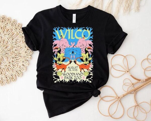 Wilco At Woodland Park Zoo In Seattle Wa On August 25 2025 Shirt