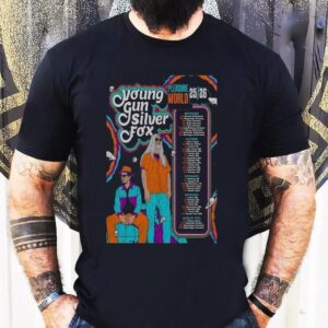 Young Gun Silver Fox Pleasure World Fall Tour Dates Tshirt