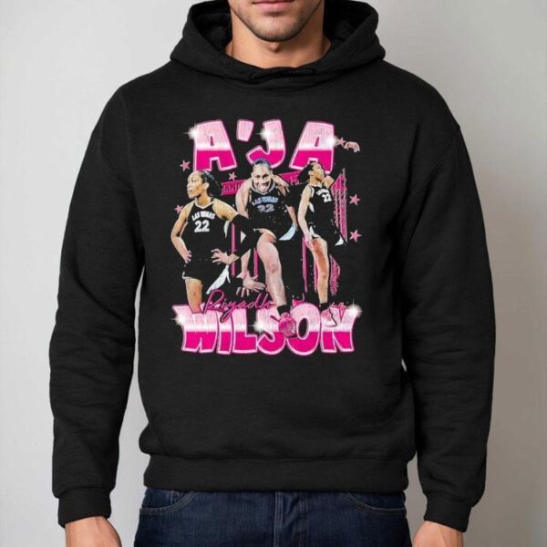 A’ja Wilson Riyadh Las Vegas Aces Basketball Graphic Shirt