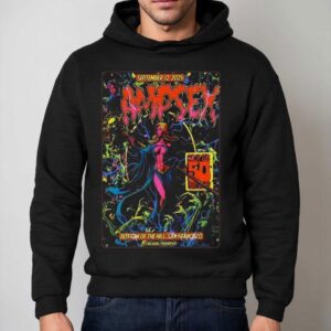 Ampsex Rock Music September In San Francisco Ca Hoodie