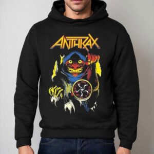 Anthrax Persistence Of Time Not Death Hoodie