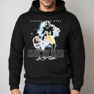 Antonio Brown Kamala Harris Kicking Them Down One By One Hoodie
