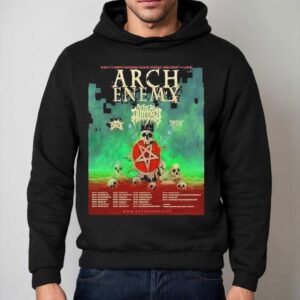 Arch Enemy North American Blood Dynasty Tour Tour Dates Hoodie