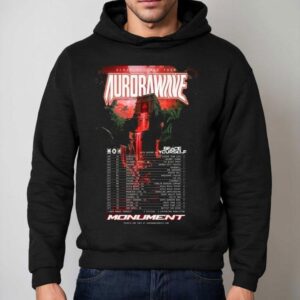 Aurorawave Monument Album Release Tour Dates Hoodie