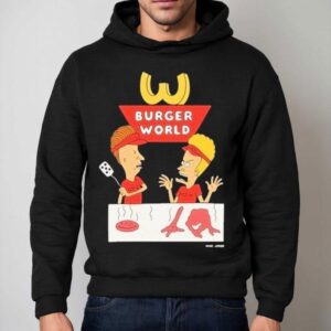 Beavis And Butt Head Burger World Cartoon Hoodie